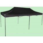 Expodum Nůžkový stan 3x6m ocelový Černá Bez bočních plachet – Zboží Dáma