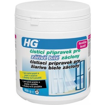 HG přípravek pro zářivě bílé záclony 500 g