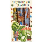 Dino World 3498750 šroubovací olejové voskovky s dinosaury 3 ks – Hledejceny.cz