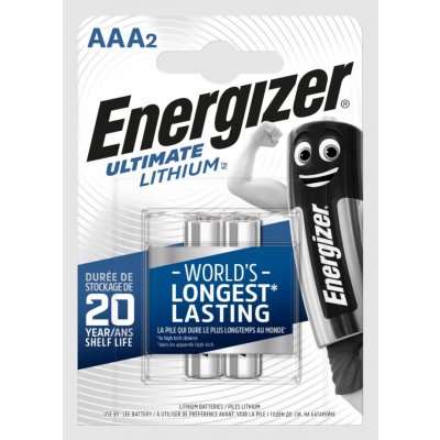 Energizer Ultimate Lithium AAA 2 ks EL002 – Zbozi.Blesk.cz