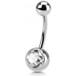 Šperky4U piercing do pupíku banánek BS01001-C – Zboží Dáma