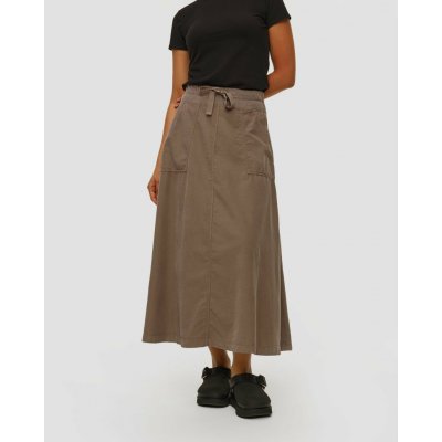 Deha manšestrová sukně hnědá – Zboží Mobilmania