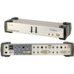 Aten CS-1782 KVM přepínač 2-port DVI KVMP USB, usb hub, audio 7.1, kabely – Hledejceny.cz