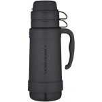 Thermos skleněná termoska se dvěma šálky 1 l černá – Zboží Dáma