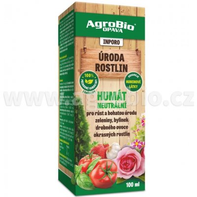 AgroBio Humát neutrální INPORO 100 ml – Zboží Mobilmania