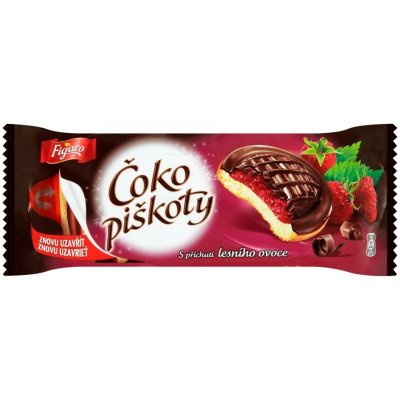 Figaro Čokopiškoty Lesní ovoce 147 g – Zboží Dáma