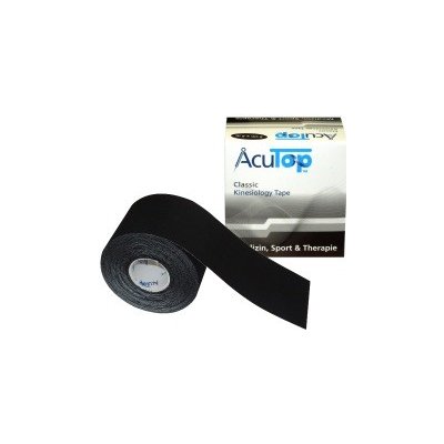 Acu Top kineziologický tejp černý 5 cm x 5 m – Hledejceny.cz