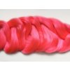 Příčesek do vlasů XXL jumbo braid - Impression a Dream Hair Barva: HOT PINK (bright warm pink, růžový), Značka: Impression: Super Braid