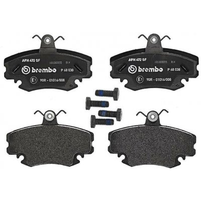 Sada brzdových destiček, kotoučová brzda BREMBO P 68 038 | Zboží Auto
