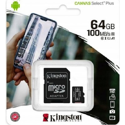 Kingston 64 GB SDC10G2/64GB – Zboží Živě