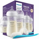 Avent Natural 3 ks startovací sada natural response basic 125 260 330 ml průhledná – Hledejceny.cz