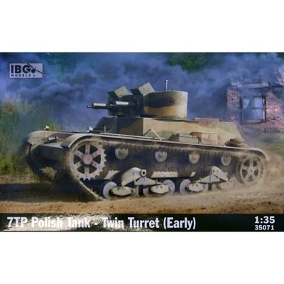 IBG 7TP Polish Tank Twin Turret early Models 35071 1:35