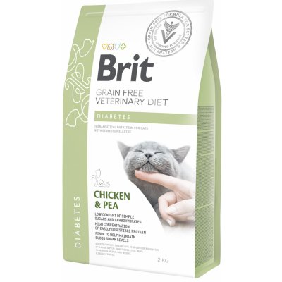 Brit Veterinary Diets Cat GF diabetes 5 kg – Sleviste.cz