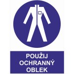 Použij ochranný oblek plast 0,5 mm A4 (297 x 210 mm) – Sleviste.cz