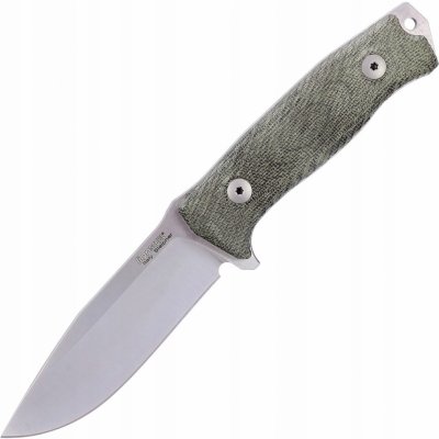 LionSTEEL M5 Canvas Micarta Sleipner Satin Blade – Zboží Mobilmania