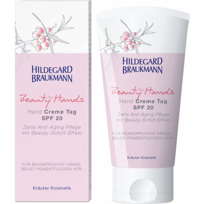 Hildegard Braukmann Beauty for Hands Hand Creme Tag SPF20 péče proti stárnutí pro namáhané a citlivé ruce 75 ml