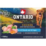 Ontario Adult Dog Chicken with Vegetable 320 g – Zboží Mobilmania