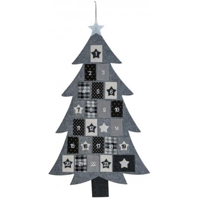 LIVARNO home Adventní kalendář z filcu (strom) – Sleviste.cz