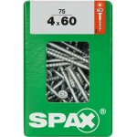 Spax Wirox Univerzální vrut T-Star plus, ø 4 × 60 mm, TX20, zápustná hlava, 75 ks 4191010400607 – Hledejceny.cz