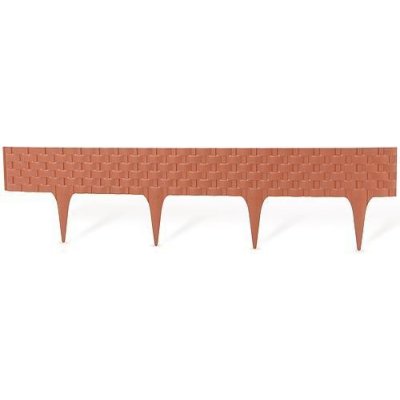 Zahradní palisáda – Rattan Palisade, terakota 2,4 m (balení 3 ks o délce 0,8 m)