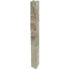 Příslušenství k plotu DITON Plotový systém QUICK WALL STONE Velikost: 15 × 15 × 250, Varianta: Quick wall stone - sloupek rohový 160 béžový mix, Povrch: natur, reliéfní