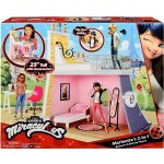 Playmates Miraculous Beruška a kocour Pokoj a balkon Marinette Hrací set – Zboží Mobilmania