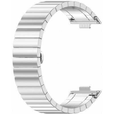 Drakero Kovový řemínek stříbrný pro Huawei Watch Fit 3, 4 a 4 Pro 10506 – Zboží Živě