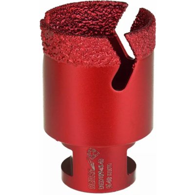 Dedra RED Diamantová korunka 45 mm VB M14 DED1594S45, Vacuum Brazed, Extra Speed červená – Zbozi.Blesk.cz