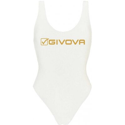GIVOVA Olympic Swimsuit dámské plavky White bílá – Sleviste.cz