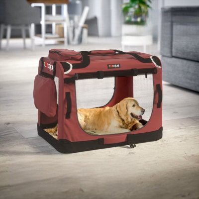 Cadoca Přepravní box pro psy XL 82 x 58 x 58 cm – Sleviste.cz