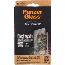 PanzerGlass Recycled Glass Apple iPhone 15 s instalačním rámečkem 2821