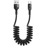 USB Spring Cable to USB-C Mcdodo Omega CA-6420 1.8m (Black) – Hledejceny.cz