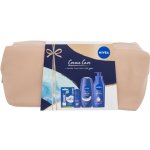 Nivea Creme Care Body Milk tělové mléko pro ženy 400 ml + Creme Care sprchový gel 250 ml + Protect & Care kuličkový antiperspirant roll-on 50 ml + Labello 4,8 g + taška dárková sada – Sleviste.cz