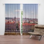 Sablio Závěs Praha: 2ks 140x250cm – Hledejceny.cz