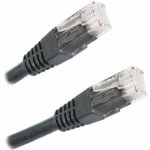 XtendLan PK_6UTP020black Patch, Cat 6, UTP, 2m, černý – Zboží Živě