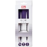 Prym pletací jehlice PRYM ERGO 215805, ergonomické plastové, kruhové, 1 kus, délka 80cm, velikost 4,5mm – Zboží Dáma