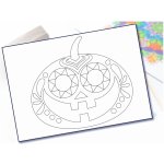 Radost v písku Šablona na pískování dýně muerto 2 A5 148 x 210 mm – Zboží Dáma