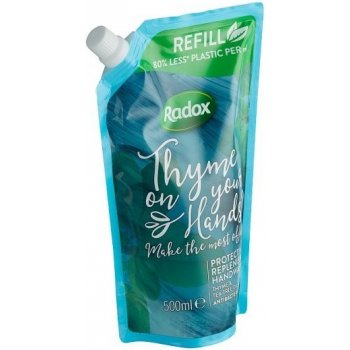 Radox Feel Hygienic & Replenished tekuté mýdlo náhradní náplň 500 ml