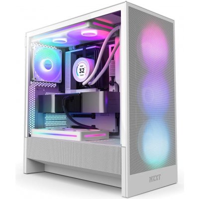 NZXT H5 Flow RGB CC-H52FW-R1 – Zboží Živě