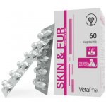 Vetapro Skin&Fur vitamíny pro kvalitní srst 60 kapslí – Hledejceny.cz