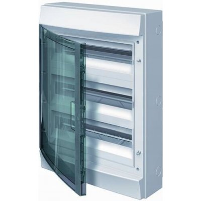 Abb Rozvodnice MISTRAL65 s průhlednými dvířky, 54 modulů – Sleviste.cz