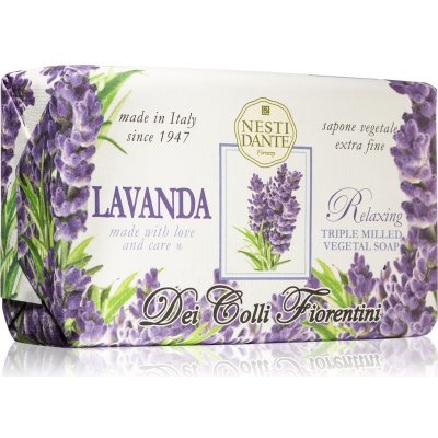 Nesti Dante Dei Colli Fiorentini Lavanda Relaxing přírodní mýdlo 250 g – Hledejceny.cz