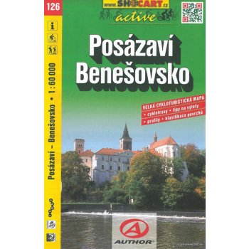 Posázaví Benešovsko 1:6 cyklomapa