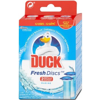 Duck Fresh Discs čistič WC Mořská vůně náhradní níplň 2 x 36 ml
