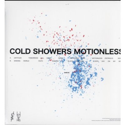COLD SHOWERS - Motionless - Clear Blue LP