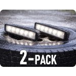 TruckLED LED pracovní světlo 18W, 1680lm, 6xLED, 12V/24V, IP67/2-PACK! [L0097S-B] | Zboží Auto