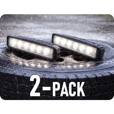 TruckLED LED pracovní světlo 18W, 1680lm, 6xLED, 12V/24V, IP67/2-PACK! [L0097S-B] | Zboží Auto