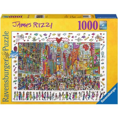 Ravensburger James Rizzi Times Square 1000 dílků