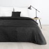 Přehoz Mybesthome přehoz na postel pohovku BONNA černá 170 x 210 cm