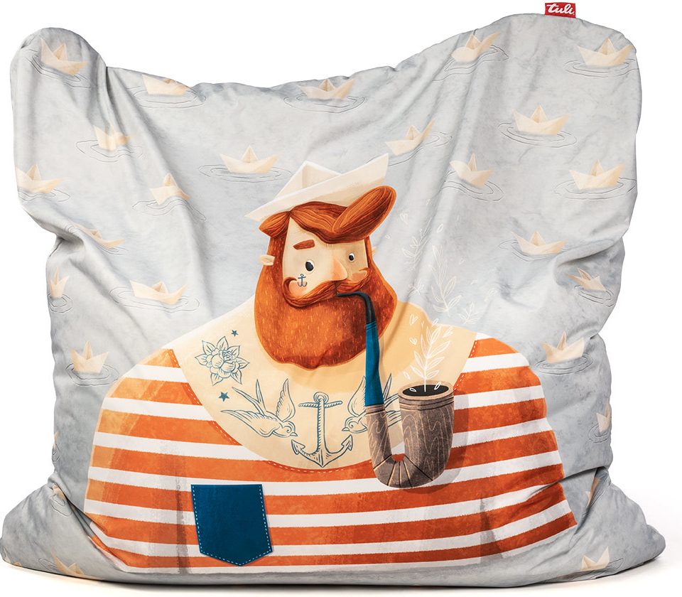 Tuli Smart Snimatelný potah Polyester vzor Námořník